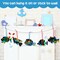 “80-Piece Tropical Fish Scratch Card Kit for Kids – Rainbow Ocean Fish Paper Crafts with Wooden Stick and Ribbon, Sea Animal Ornaments for Under the Sea Party Favors, Summer DIY Party Supplies